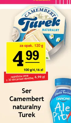 Ser camembert naturalny Turek promocja w Gram Market
