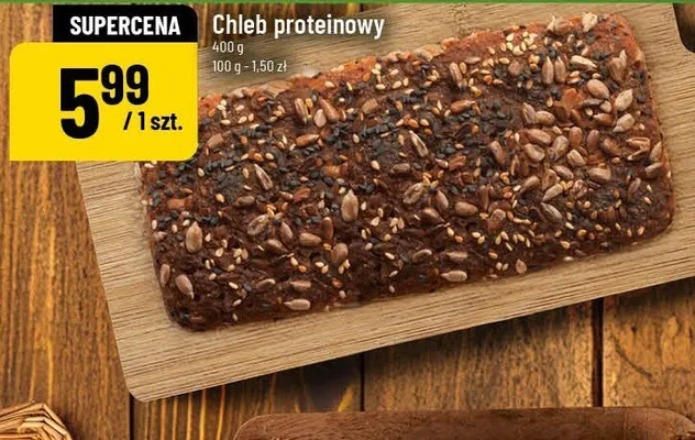 Chleb proteinowy promocja w POLOmarket