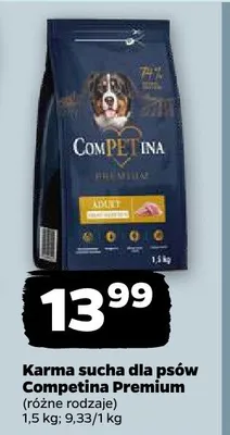 Karma sucha dla psów promocja w Netto