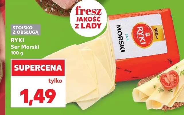 Ser Ryki Morski promocja w Kaufland