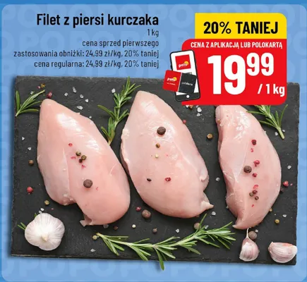 Filet z piersi kurczaka promocja w POLOmarket