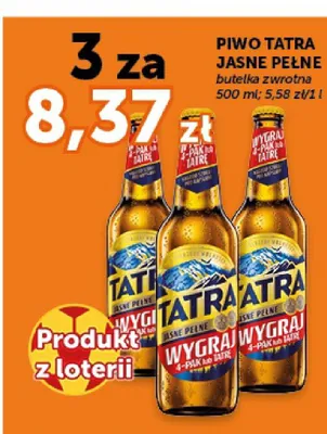 Piwo Tatra Jasne Pełne promocja w ABC