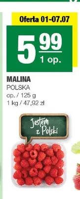 Malina polska promocja w SPAR