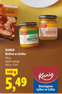 Bulion w słoiku różne rodzaje promocja w Lidl