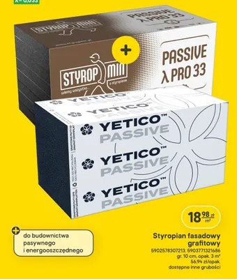 Styropian fasadowy grafitowy promocja w Castorama