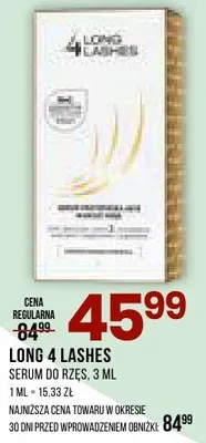 Serum do rzęs promocja w Drogerie Natura