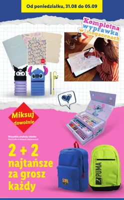 Zestaw plastyczny Stitch promocja w Lidl