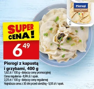 Pierogi z kapustą i grzybami promocja w Twój Market