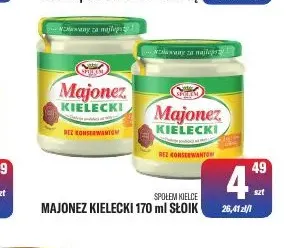Majonez Kielecki Społem Kielce promocja w Tomi Markt