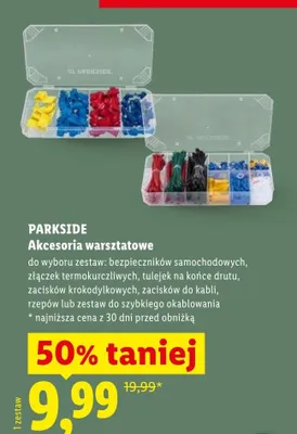 Akcesoria warsztatowe PARKSIDE zestaw do szybkiego okablowania promocja w Lidl