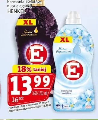 Płyn do płukania E harmonia kwiatów promocja w Prim Market