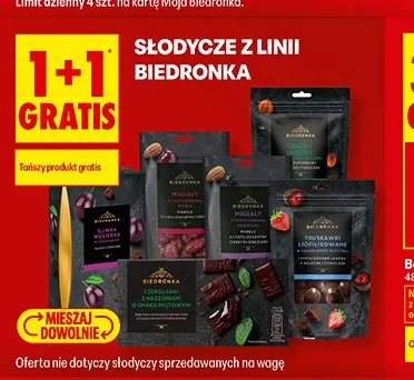 Słodycze z linii Biedronka promocja w Biedronka