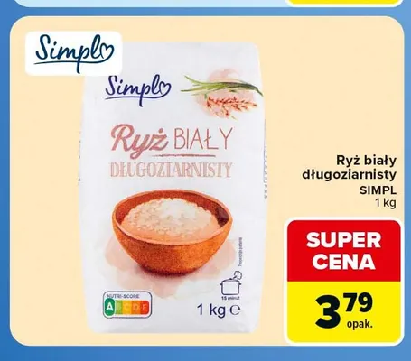 Ryż biały długoziarnisty Bio planet promocja w Carrefour Market