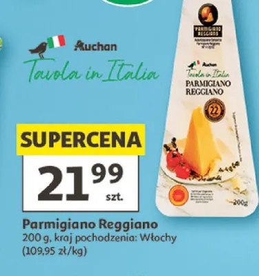 Parmigiano Reggiano promocja w Auchan
