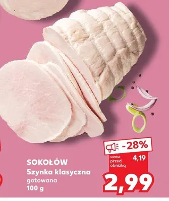 Szynka klasyczna gotowana promocja w Kaufland