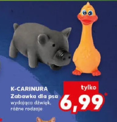 Zabawka dla psa wydająca dźwięk różne rodzaje promocja w Kaufland