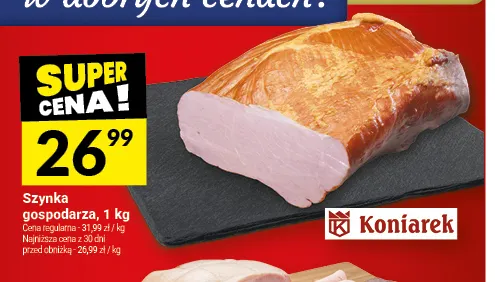 Szynka gospodarza Koniarek promocja w Twój Market