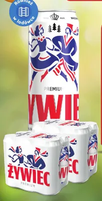 Piwo Żywiec Premium puszka promocja w Dino