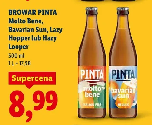 Piwo Hazy Looper promocja w Lidl