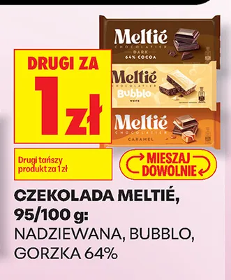 Czekolada gorzka 64% Meltié promocja w Biedronka