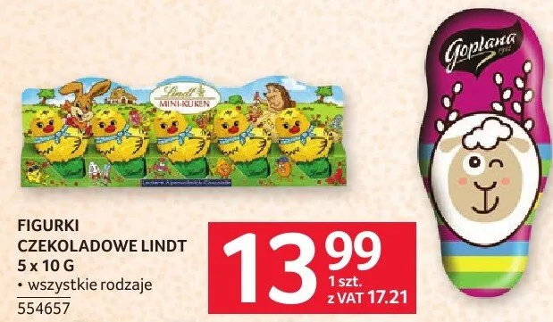 Figurki karmelowe Góplana 30 g promocja w Selgros