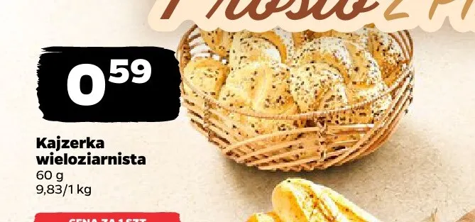 Kajzerka wieloziarnista promocja w Netto