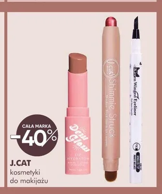 Kosmetyki do makijażu J.Cat promocja w Super-Pharm