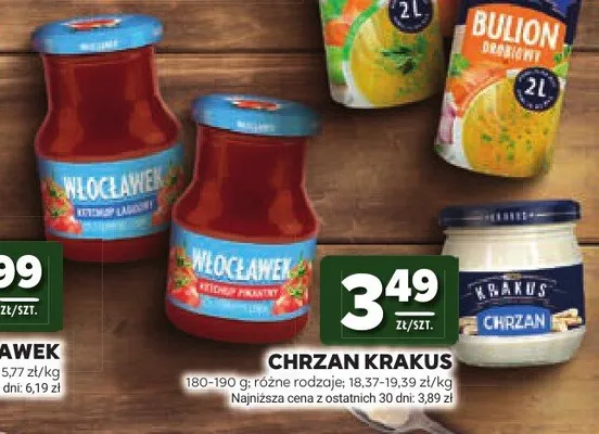 Chrzan Krakus promocja w Stokrotka