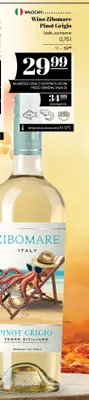 Wino białe Zibomare Pinot Grigio wytrawne promocja w POLOmarket
