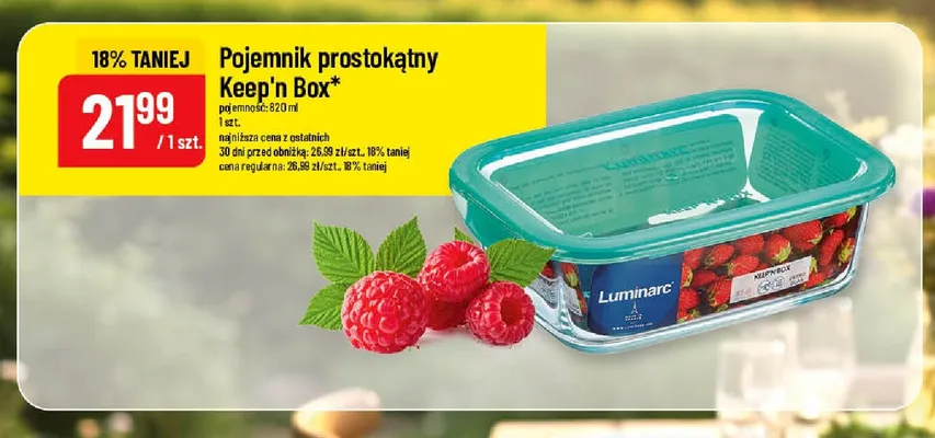 Pojemnik prostokątny Luminarc Keep'n Box promocja w POLOmarket