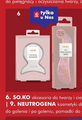 Masażer do twarzy So.Ko The Rose Quartz Wand promocja w Super-Pharm