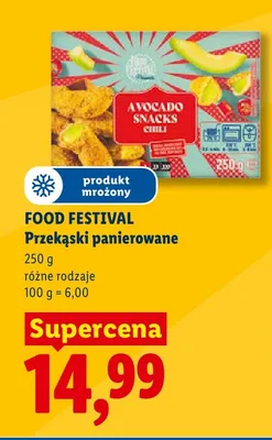 Przekąski panierowane Food Festival promocja w Lidl