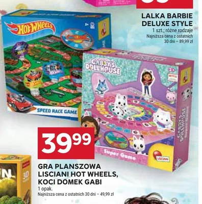 Gra planszowa Lisciani Koci Domek Gabi promocja w Stokrotka