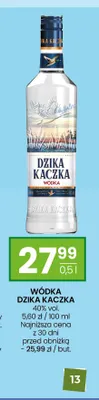 Wódka Dzika Kaczka promocja w Twój Market