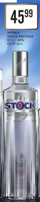 Wódka Stock Prestige promocja w Dino
