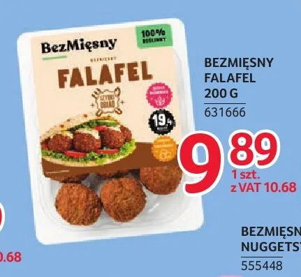 Falafel roślinny BezMięsny promocja w Selgros