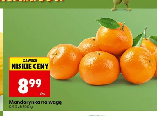 Mandarynka na wagę promocja w Biedronka