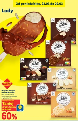 Lody Bon Gelati Mini Mix promocja w Lidl
