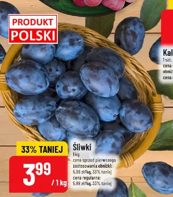 Śliwki promocja w POLOmarket