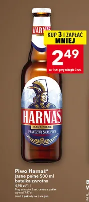 Piwo Harnaś promocja w LEWIATAN