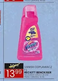 Odplamiacz Vanish Oxi Action promocja w Wafelek