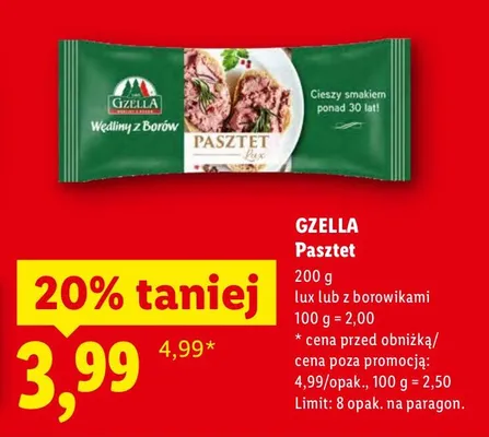 Pasztet promocja w Lidl