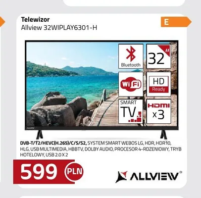 Telewizor Allview 32WIPLAY6301-H promocja w kakto.pl
