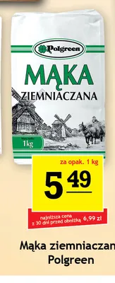 Mąka ziemniaczana Polgreen promocja w Gram Market