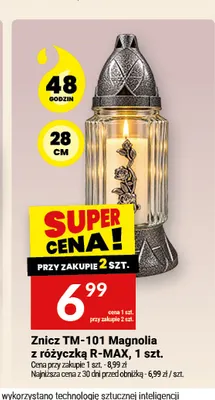 Znicz TM-101 Magnolia z różyczką R-MAX promocja w Twój Market