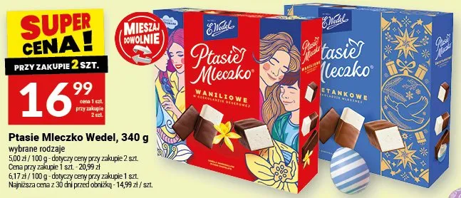 Ptasie Mleczko Wedel promocja w Twój Market