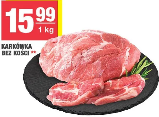 Karkówka bez kości promocja w SPAR