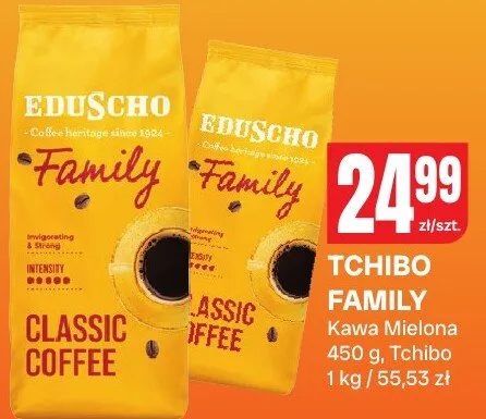 Kawa mielona Tchibo Family promocja w Chorten