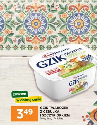 Twarożek z cebulką i szczypiorkiem promocja w Stokrotka