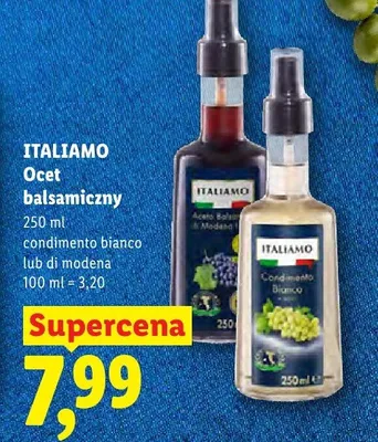 Ocet balsamiczny ITALIAMO Di Modena promocja w Lidl